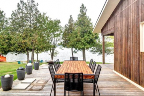 Stunning waterfront escape with European flair